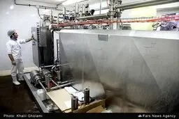 تصاویری از کارخانه تولید محصولات لبنی