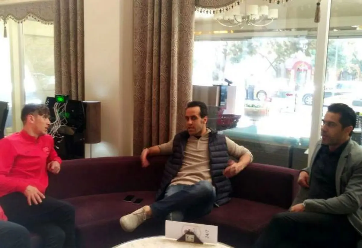 کریمی به اردوی پرسپولیس رفت + عکس