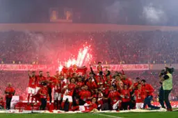 تصاویری از جشن قهرمانی پرسپولیس در لیگ برتر فوتبال