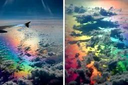 دنیای رنگی از چهارچوب پنجره /عکس
