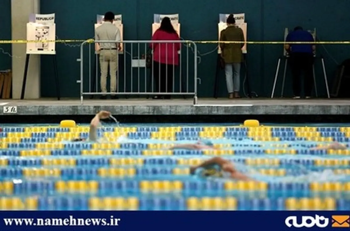 مردم آمریکا اینگونه در انتخابات شرکت می کنند/ تصاویر