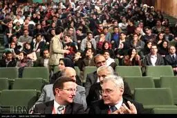 حواشی سخنرانی رئیس‌جمهور سوئیس در دانشگاه تهران/تصاویر