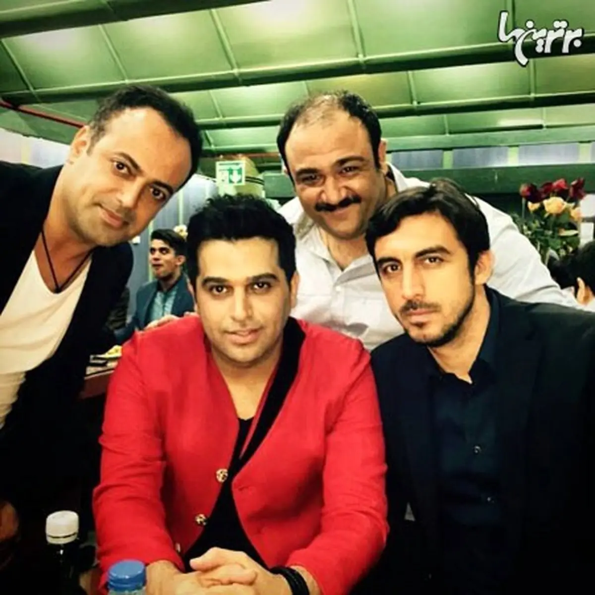 مهدی رحمتی و مهران غفوریان در کنسرت حمید عسکری/عکس