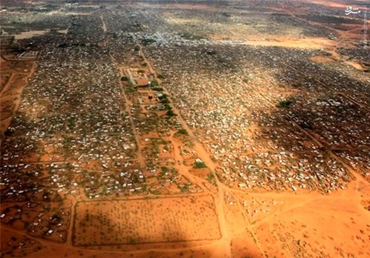 عکس/ بزرگترین اردوگاه پناهندگان جهان