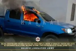 خبر فوری؛ سقوط یک شهر در بلوچستان + عکس