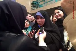 فائزه هاشمی در انتخابات شرکت کرد/عکس