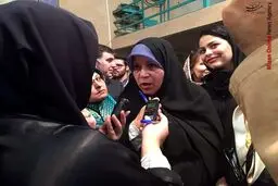 فائزه هاشمی در انتخابات شرکت کرد/عکس