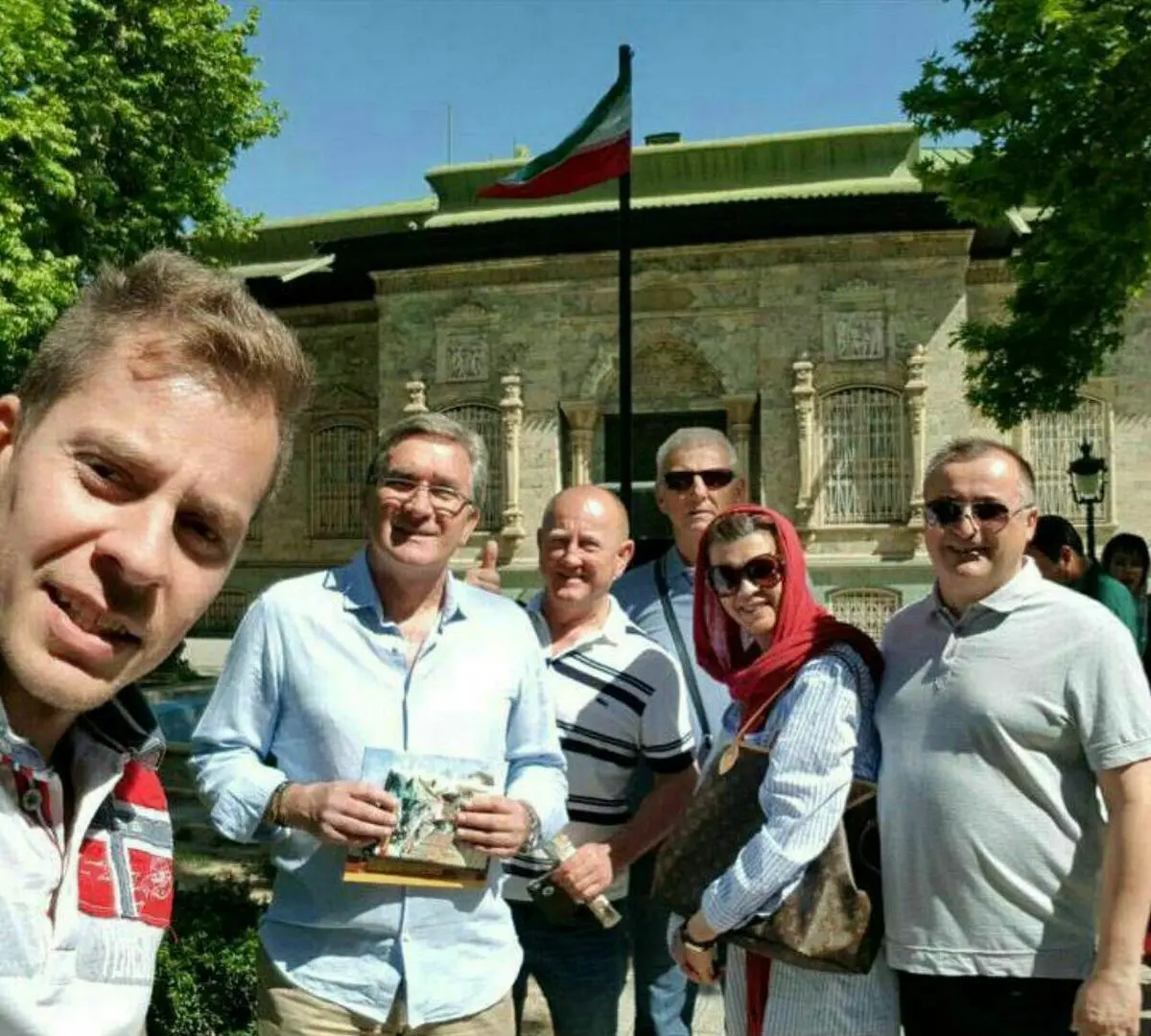 برانکو و دستیارانش به کاخ رفتند/ عکس