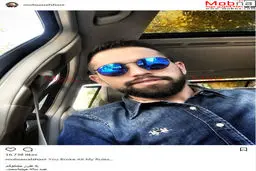 سلفی توماشینی محسن افشانی/ عکس