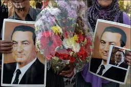 تصاویر جشن تولد حسنی مبارک