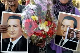 تصاویر جشن تولد حسنی مبارک
