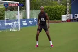 تمرین های اختصاصی نیمار در تور چین