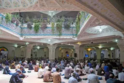 اولین نمازجمعه اردبیلی ها پس از چهار ماه در شرایط خاص! + عکس