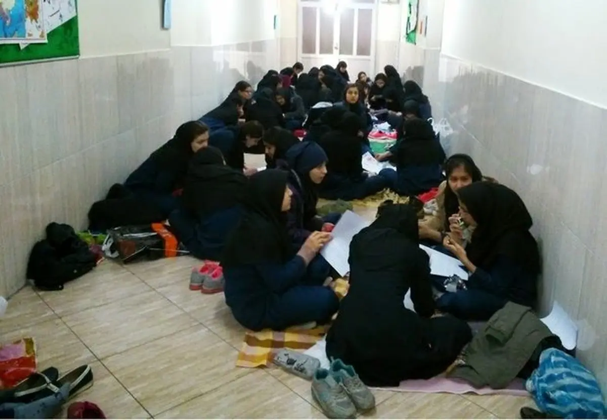 متفاوت‌ترین امتحان یک دبیرستان دخترانه+عکس
