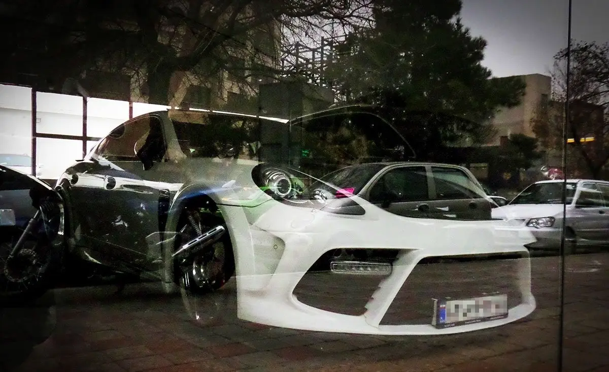 تصویری از پورشه پانامرا تیونینگ در ایران