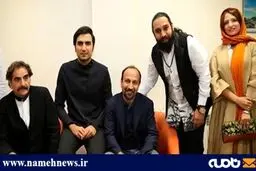 اصغر فرهادی و گلاره عباسی در کنسرت شهرام ناظری/عکس