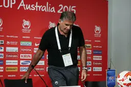 پرچم ایران روی مچ کی روش!/عکس