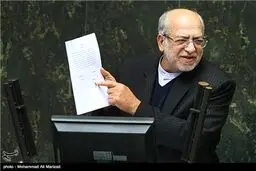 حاشیه‌های حضور وزیر صنعت در صحن علن مجلس/تصاویر