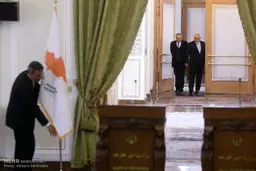 نشست خبری ظریف  و وزیر خارجه قبرس/ تصاویر