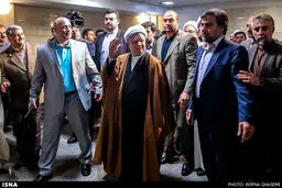 حواشی ثبت‌نام آیت‌الله هاشمی‌رفسنجانی برای مجلس خبرگان/تصاویر