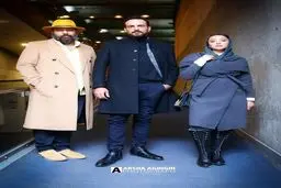 آناهیتا درگاهی، علی اوجی و حامد کمیلی در یک قاب