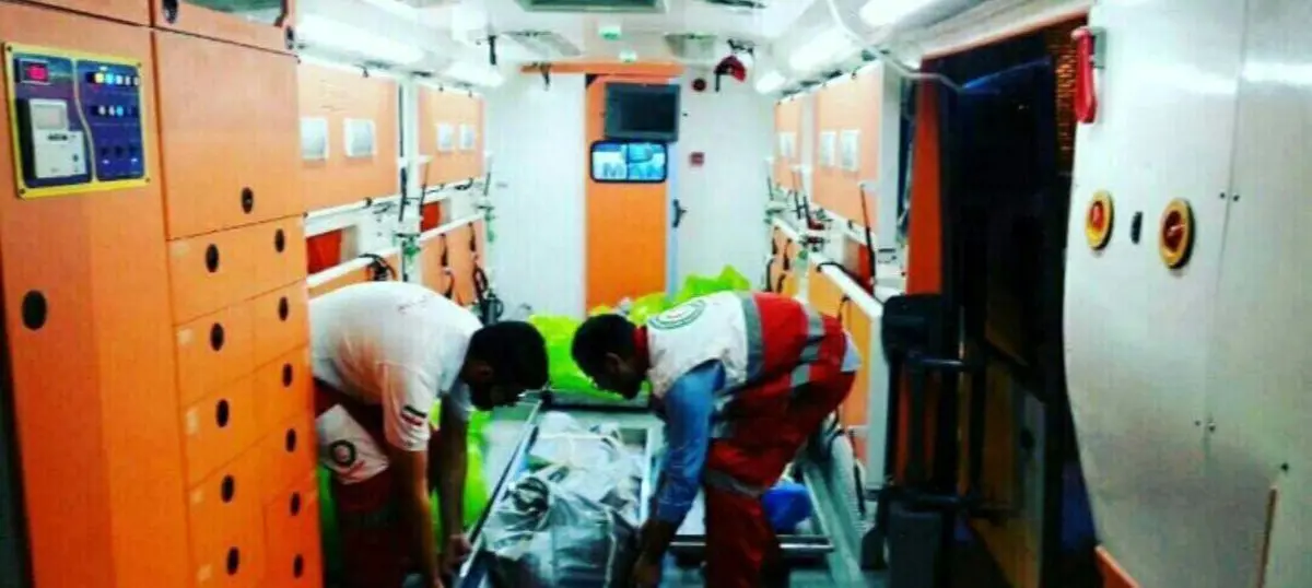 تصویری از بازگشت پیکر شهدای ایرانی حادثه تروریستی عراق