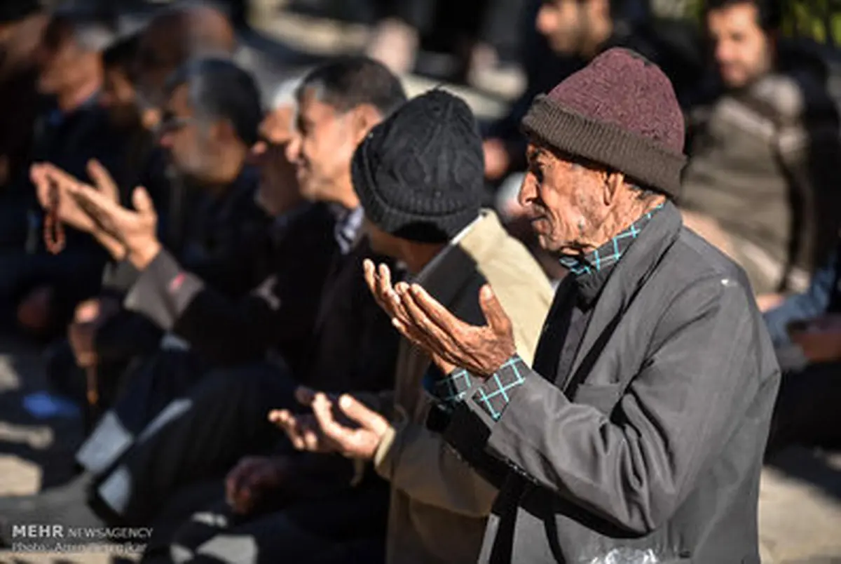 روایت تصویری از اقامه «نماز باران»