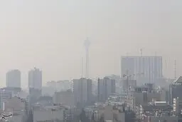تهران همچنان آلوده و بدون هوا/تصاویر