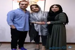اینستاگرام: احمد مهرانفر و همسرش مونا فائزپور