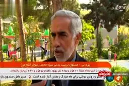 پیشکسوتان فوتبال اقلام بهداشتی توزیع  می کنند + ویدئو