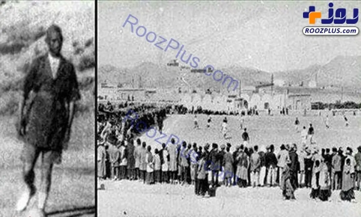 اولین مسابقه فوتبال در دوره قاجار+عکس