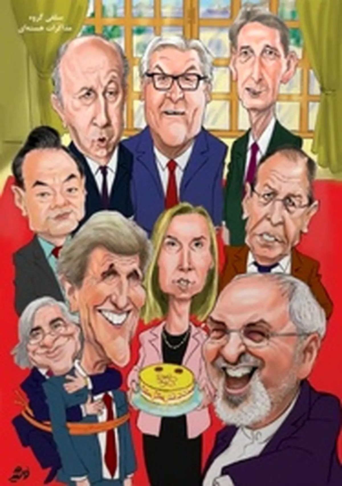 سلفی مذاکره کنندگان!/کاریکاتور