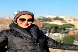 استایل شیک زمستانه لاله اسکندری + عکس