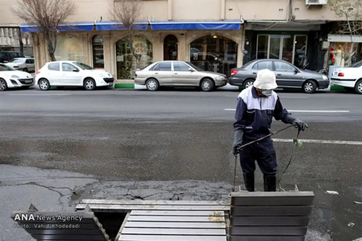 صحنه ای زشت زیر پای خیابان (عکس)
