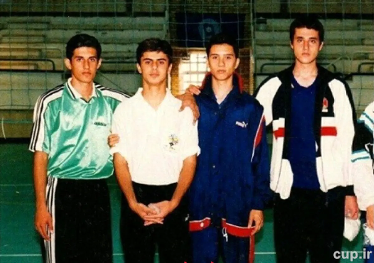 سعید معروف در نوجوانی/ عکس