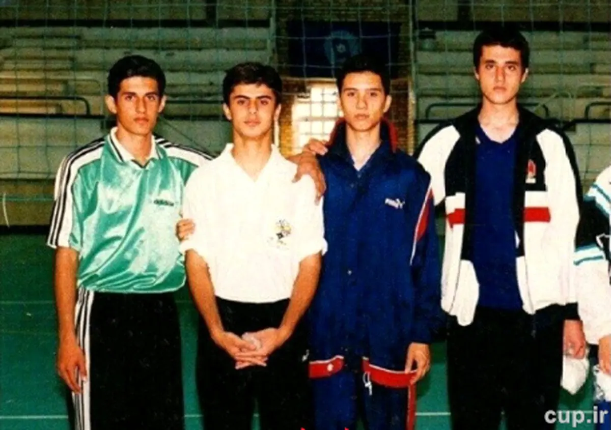 سعید معروف در نوجوانی/ عکس