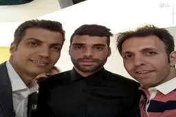 سلفی طارمی و فردوسی پور/ عکس