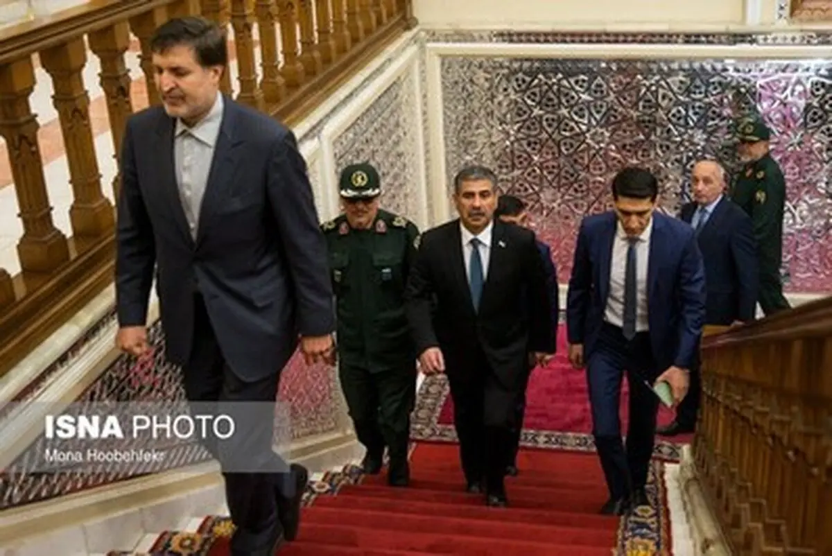 حواشی دیدار وزیر دفاع جمهوری آذربایجان با علی لاریجانی/تصاویر