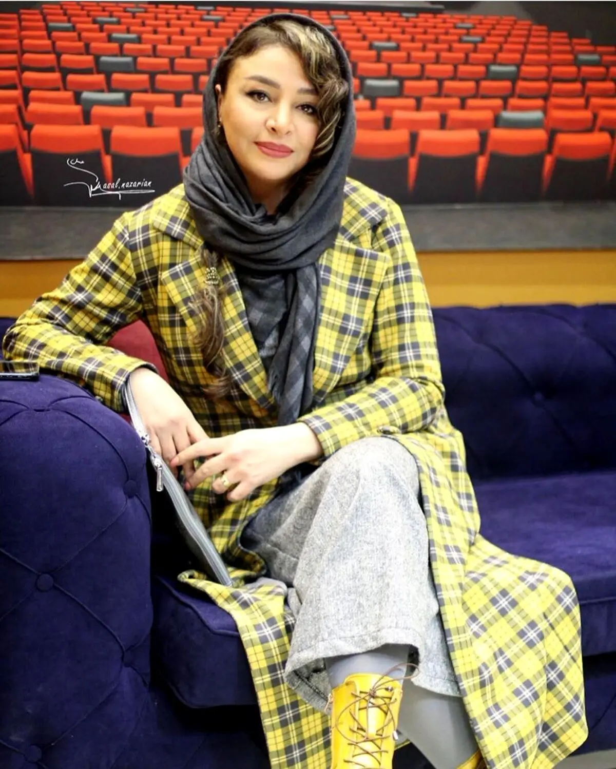 عکس متفاوت همسر جواد عزتی