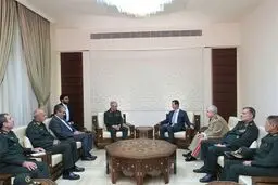 سرلشکر باقری با بشار اسد دیدار کرد +عکس