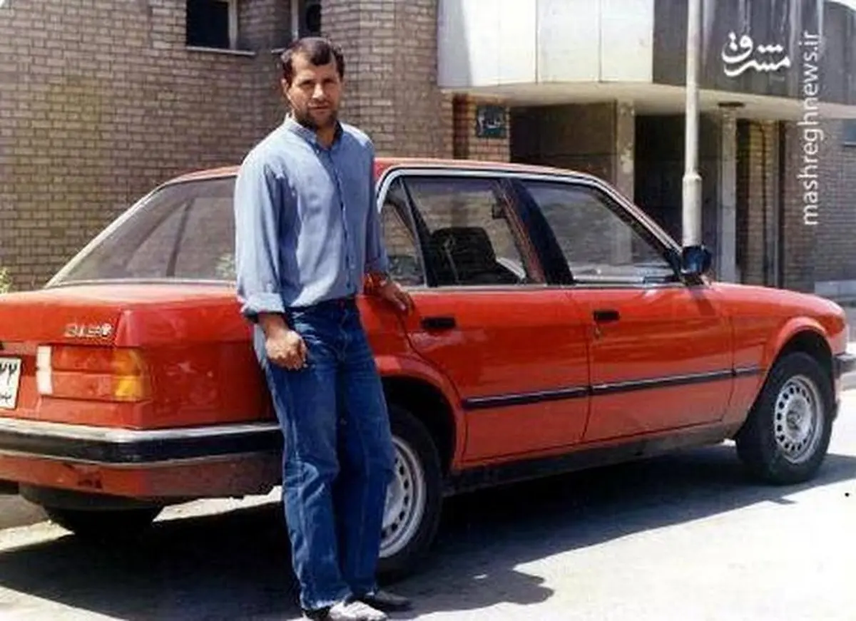 خودروی خاص جوانی علی پروین!/عکس