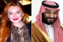 افشاگری مجله آمریکایی درباره رابطه بن‌سلمان و لیندسی لوهان + عکس