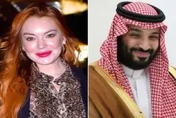 افشاگری مجله آمریکایی درباره رابطه بن‌سلمان و لیندسی لوهان + عکس