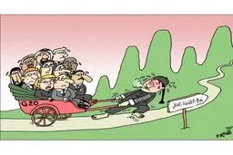 پیشرفت اقتصادی به سبک چینی ها!/کاریکاتور