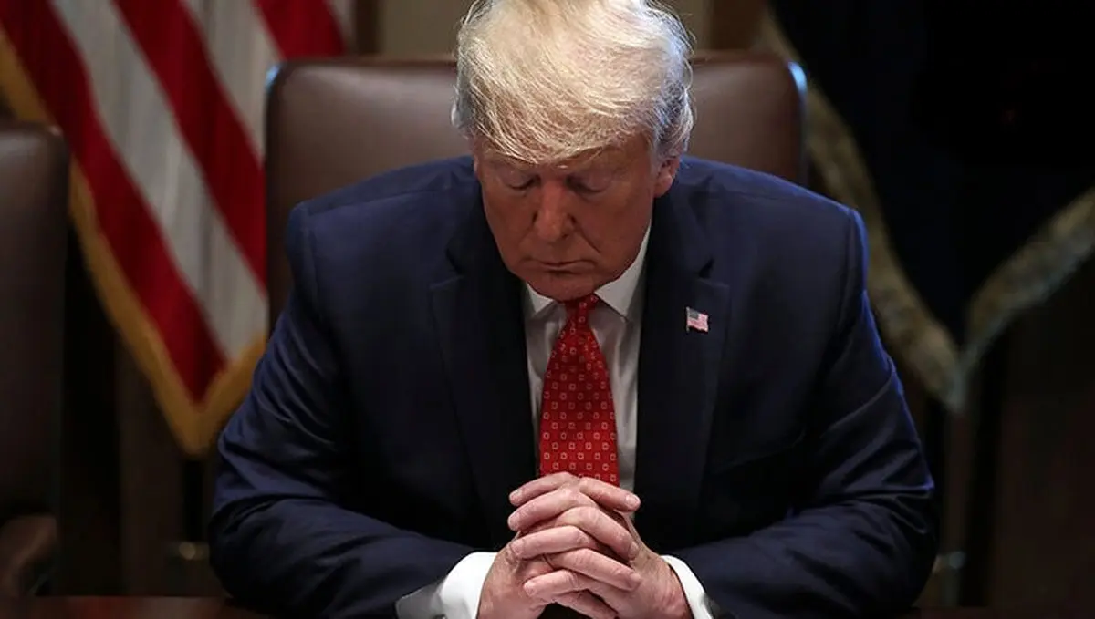 ترامپ: یک نامه زیبا به دستم رسیده!