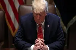 ترامپ: یک نامه زیبا به دستم رسیده!