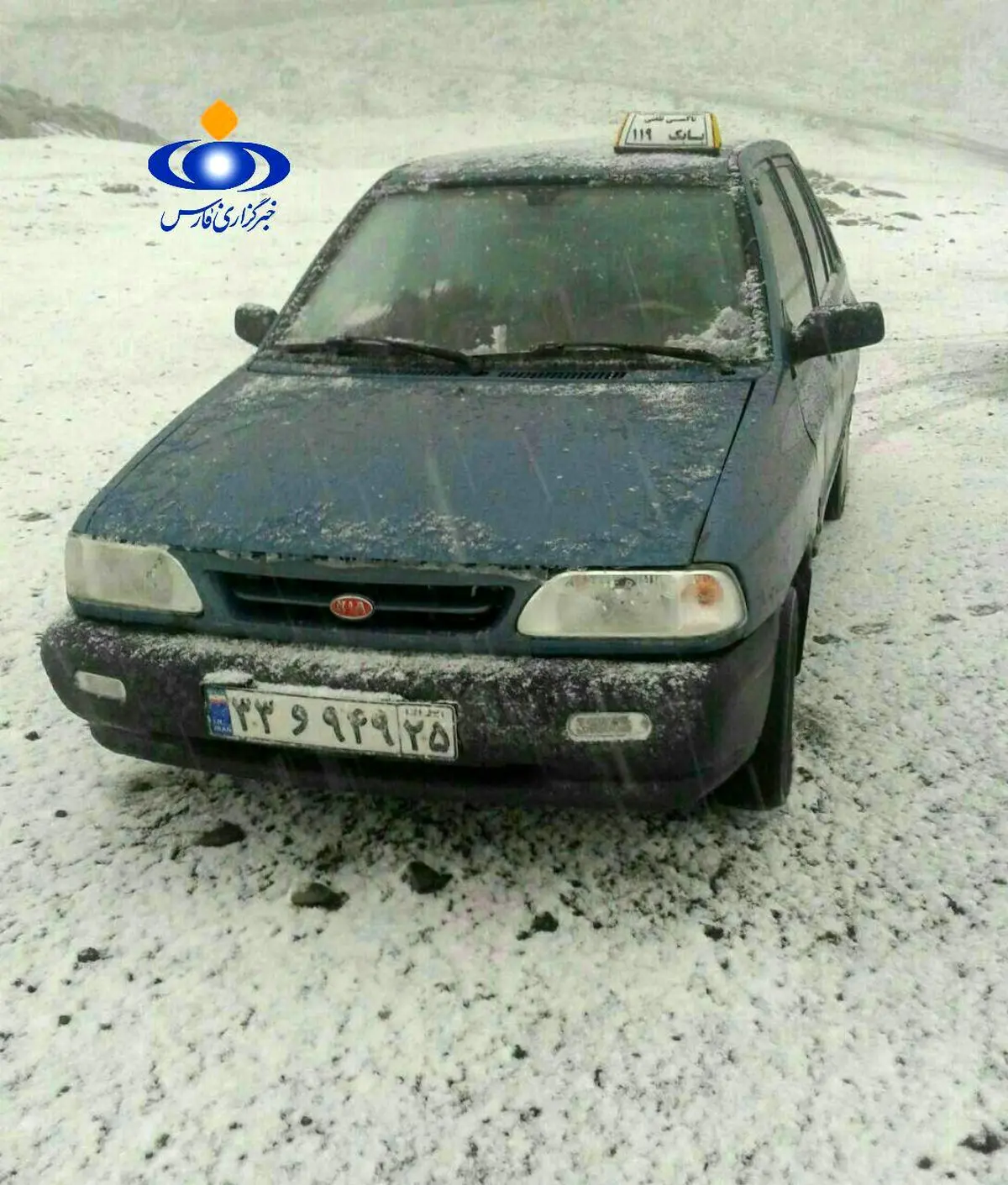 بارش برف پاییزی در کلیبر/عکس