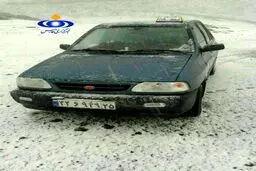 بارش برف پاییزی در کلیبر/عکس