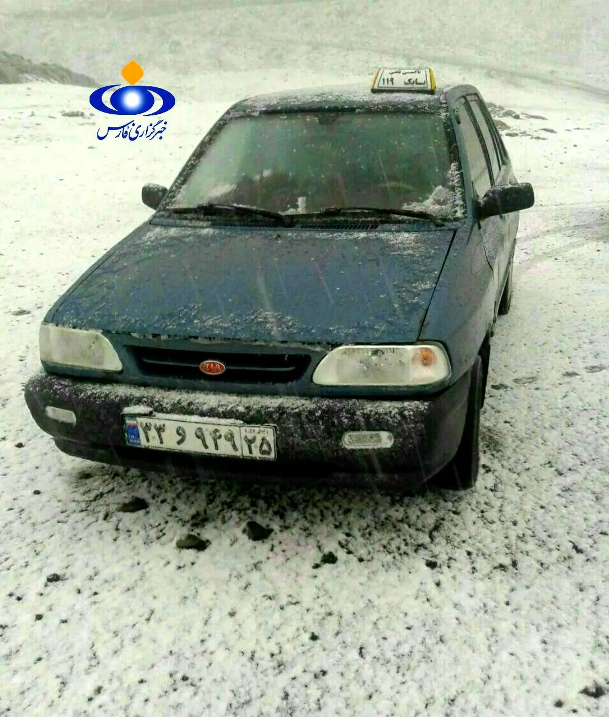 بارش برف پاییزی در کلیبر/عکس