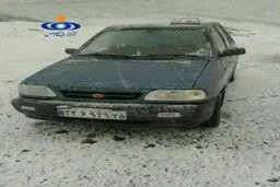 بارش برف پاییزی در کلیبر/عکس
